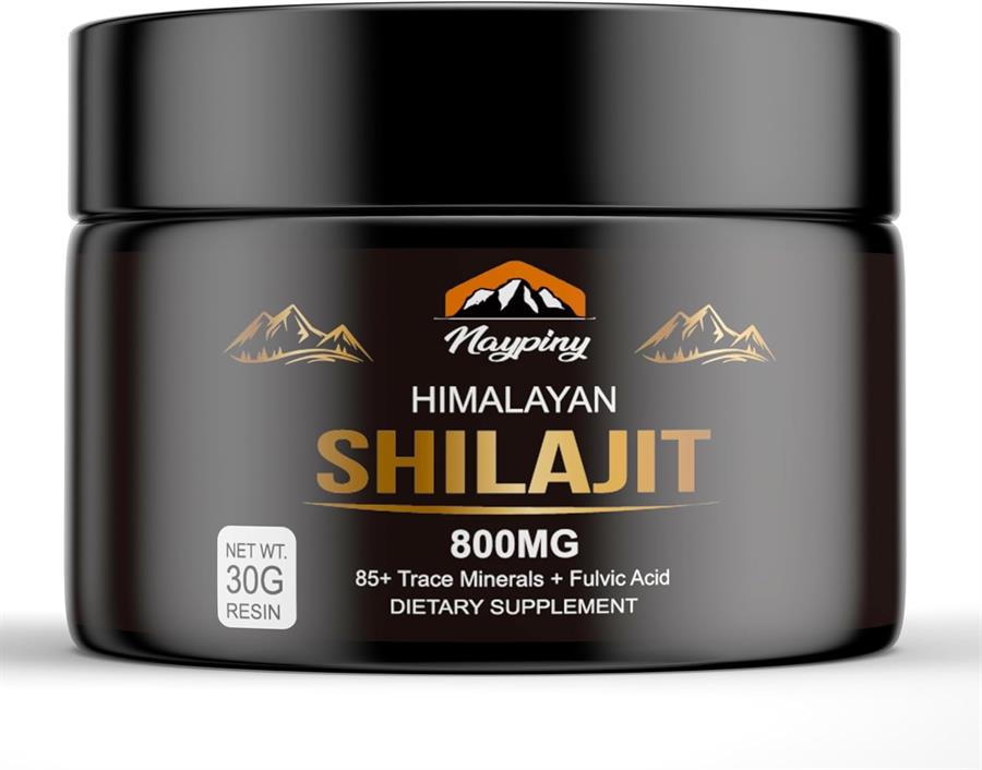 Naypiny Resina Shilajit orgánica pura del Himalaya 800mg x 30 gr