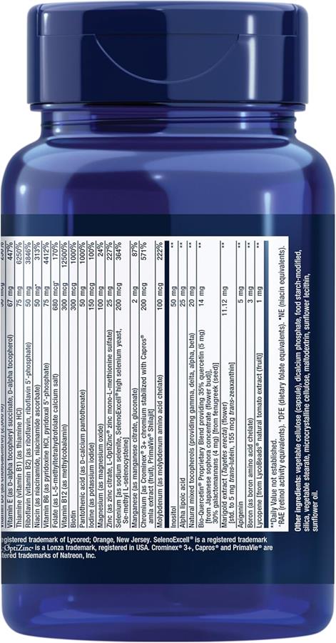 Life Extension Multivitamínico Two Per Day 120 Tabletas Adultos