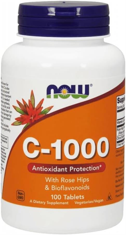 Now Foods C-1000 Bioflavonoides x 100 Cápsulas Vegetales