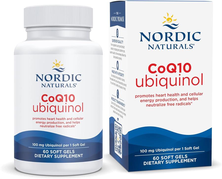 NORDIC Ubiquinol 100 Mg Coq10 Capsulas Blandas x 60