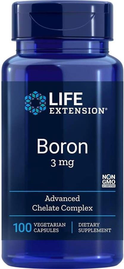 Boron 3 Mg Quelado Con Vitamina B2 Riboflavina Sin Sabor