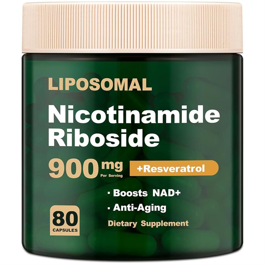 Suplemento Liposomal Nad Resveratrol 900 Mg X80 Cap Anti-age  (stock inmediato)